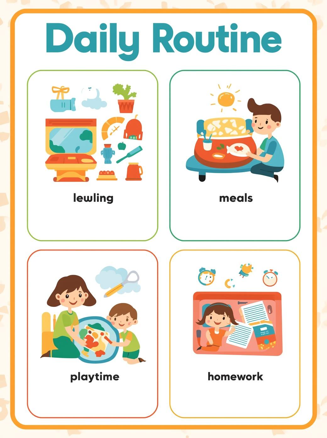 Daily Routine Cards