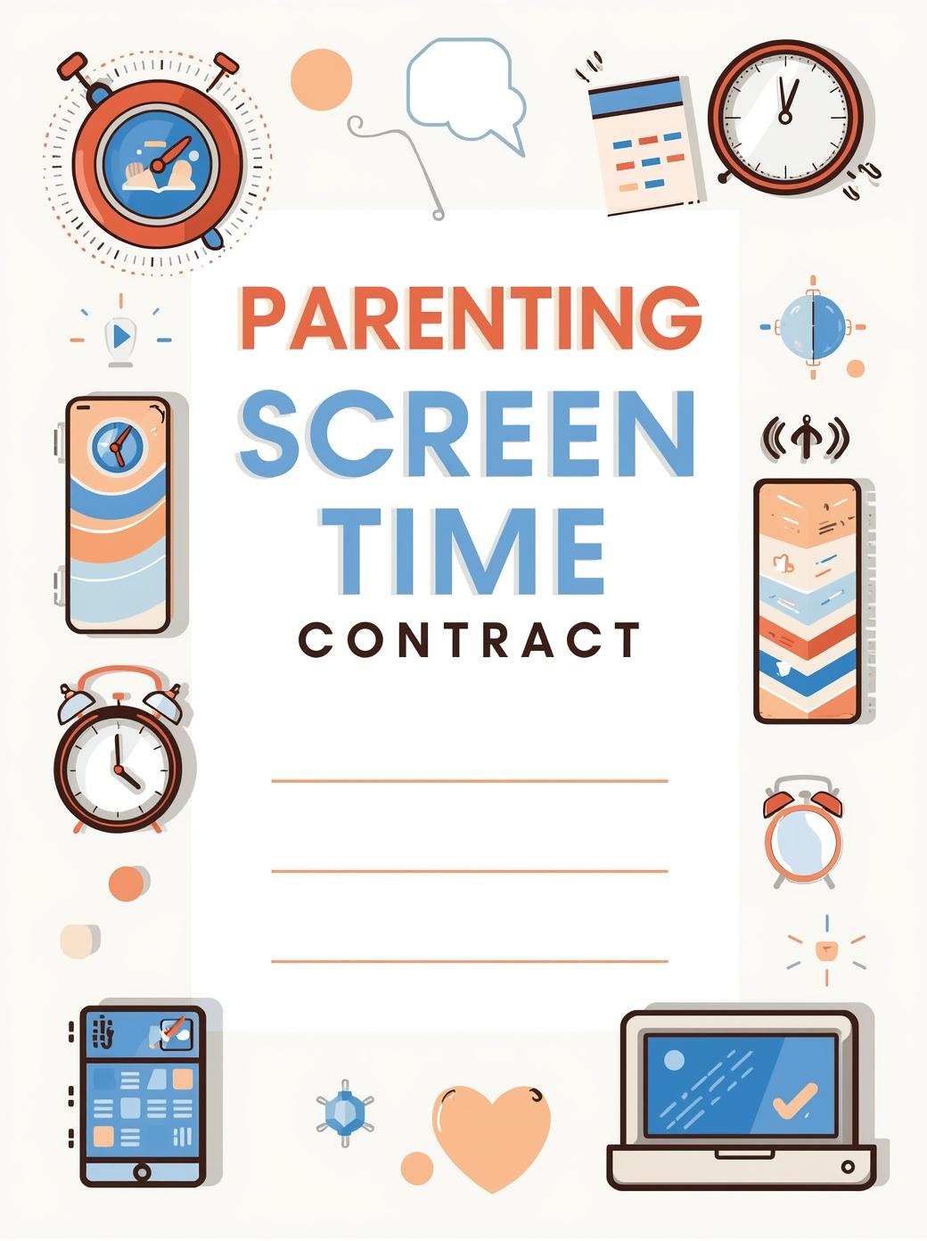 Screen Time Contract